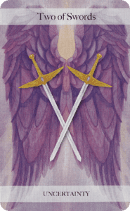 Two of Swords Uncertanity