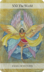 XXI The World Angel of Success