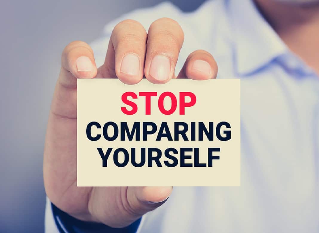 stop comparing yourself 