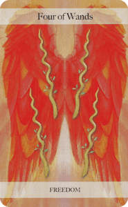 Four of Wands Freedom