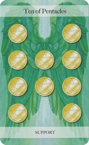 Ten of Pentacles Support