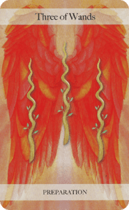 Three of Wands Preparation