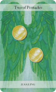 Two of Pentacles Juggling