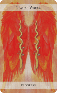 Two of Wands Progress