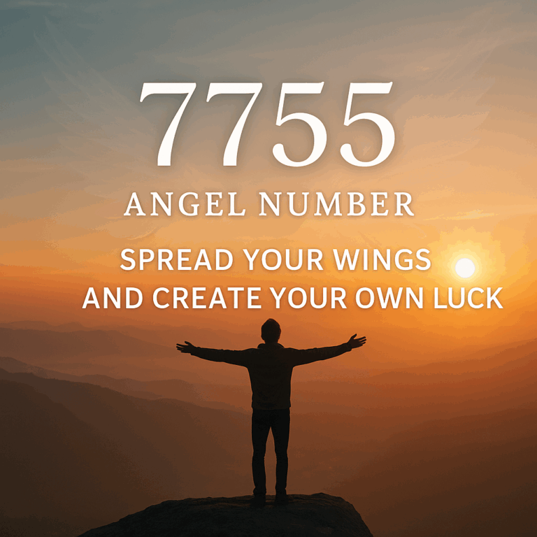 7755 Angel Number Meaning: Spread Your Spiritual Wings