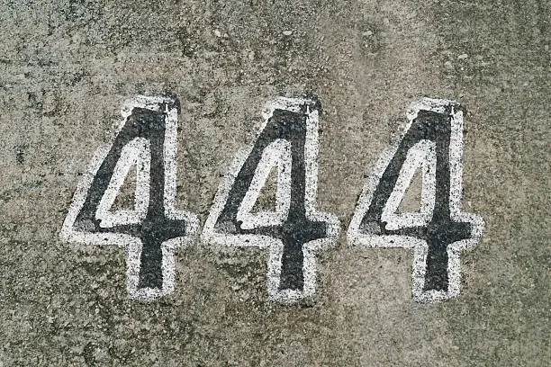 444 angel number meaning - strong message.