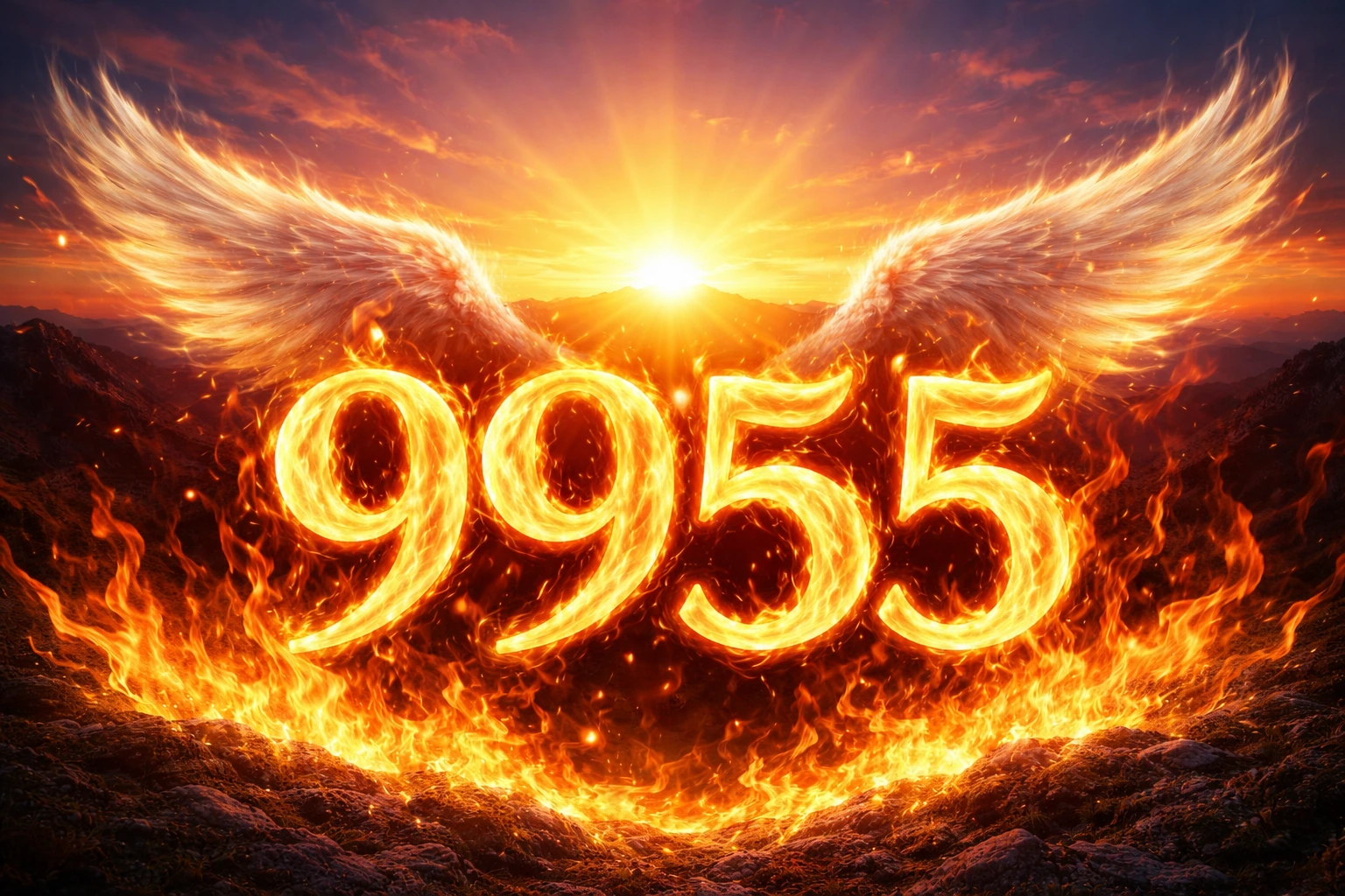 9955 angel number meaning.