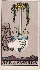 Tarot Card Meanings: All 78 Cards 51 Ace of Swords tarot card