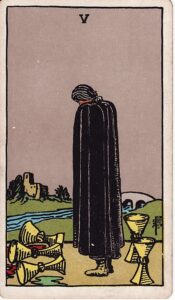 Tarot Card Meanings: All 78 Cards 41 Five of Cups tarot card