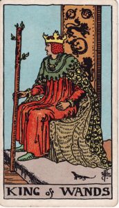 Tarot Card Meanings: All 78 Cards 36 King of Wands tarot card