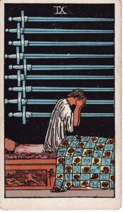 Tarot Card Meanings: All 78 Cards 59 Nine of Swords tarot card