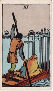 Tarot Card Meanings: All 78 Cards 56 Six of Swords tarot card