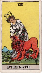 Tarot Card Meanings: All 78 Cards 9 Strength tarot card