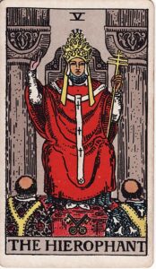 Tarot Card Meanings: All 78 Cards 6 The Hierophant tarot card