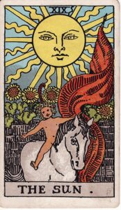 Tarot Card Meanings: All 78 Cards 20 The Sun tarot card