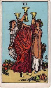 Tarot Card Meanings: All 78 Cards 39 Three of Cups tarot card