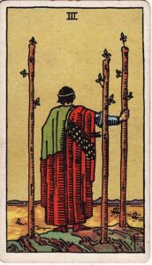 Tarot Card Meanings: All 78 Cards 25 Three of Wands tarot card