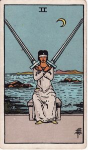 Tarot Card Meanings: All 78 Cards 52 Two of Swords tarot card